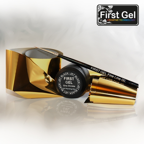 Новинка от First Gel - набор Золотое литье