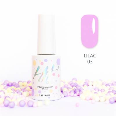 Гель-лак HIT gel Lilac 03, 9 мл