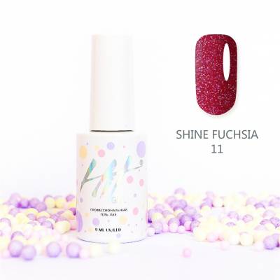 Гель-лак HIT gel Shine Fuchsia 11, 9 мл