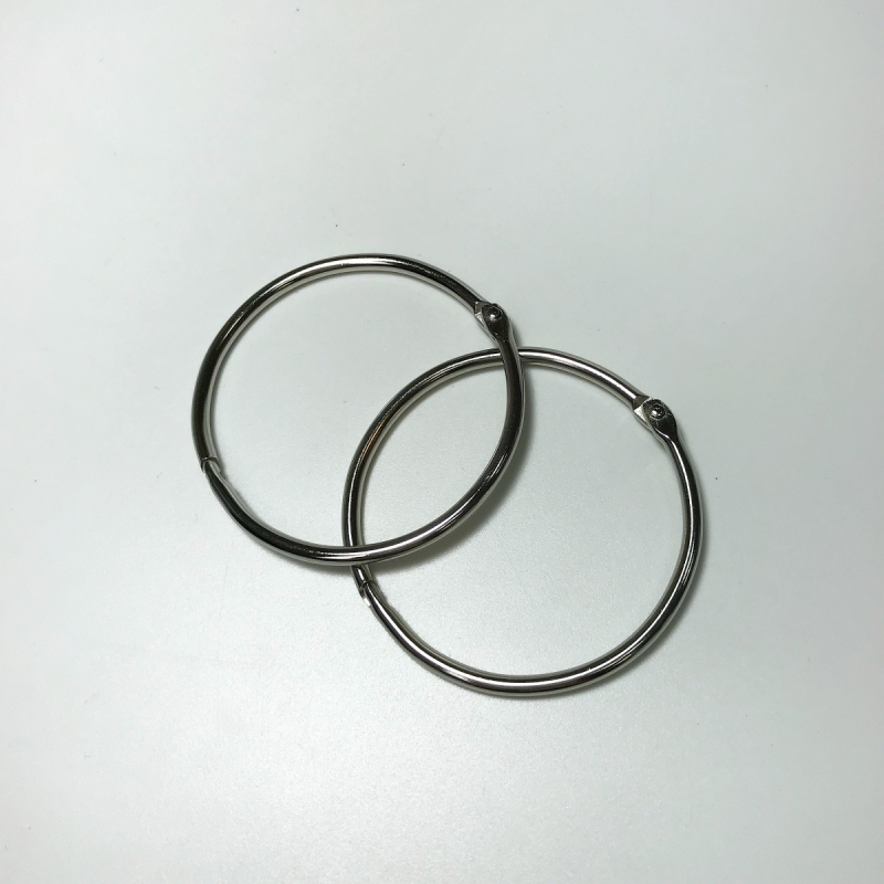 Кольцо металлическое для палитр (2 штуки), 65 мм