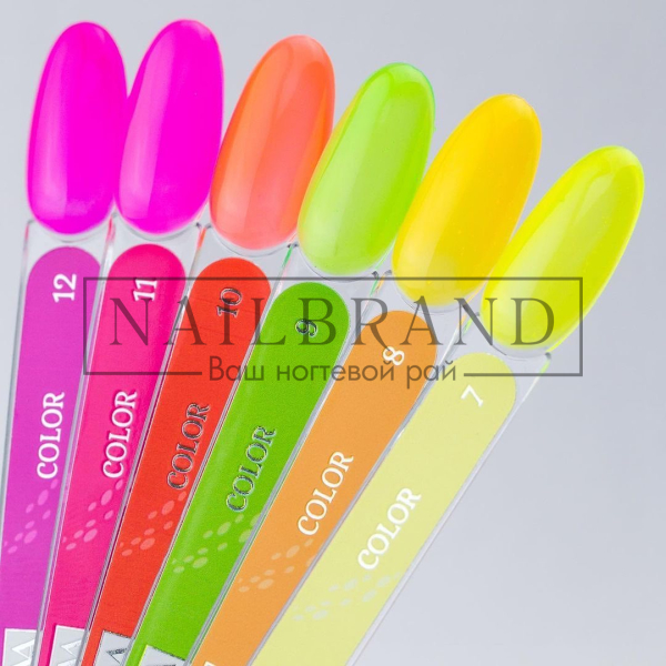 Новинка! Неоновые базы от Iva Nails в NAILBRAND