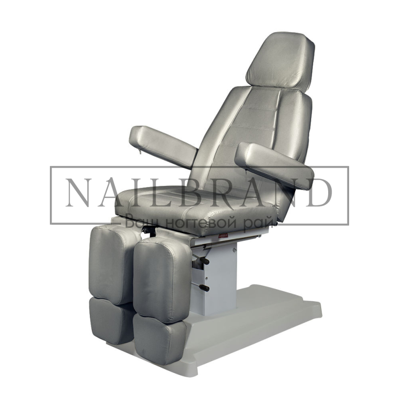 Педикюрное кресло Сириус-08 серебристый, 1 мотор