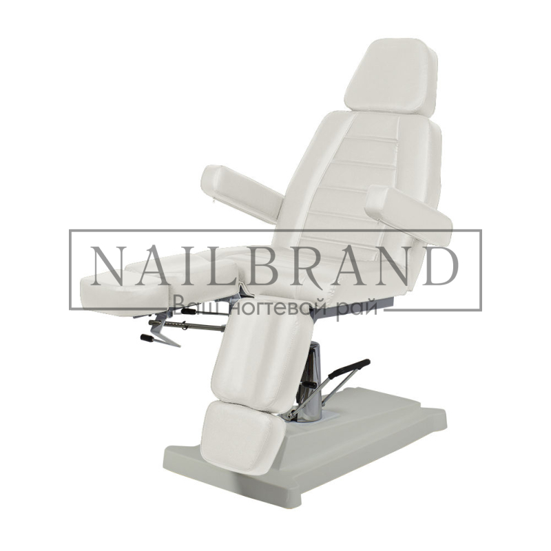 Педикюрное кресло Сириус-07 белый, гидравлика