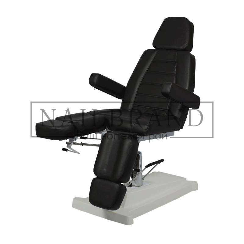 Педикюрное кресло Сириус-07 чёрный, гидравлика