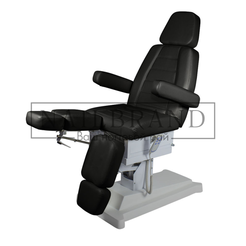 Педикюрное кресло Сириус-10 чёрный, 3 мотора