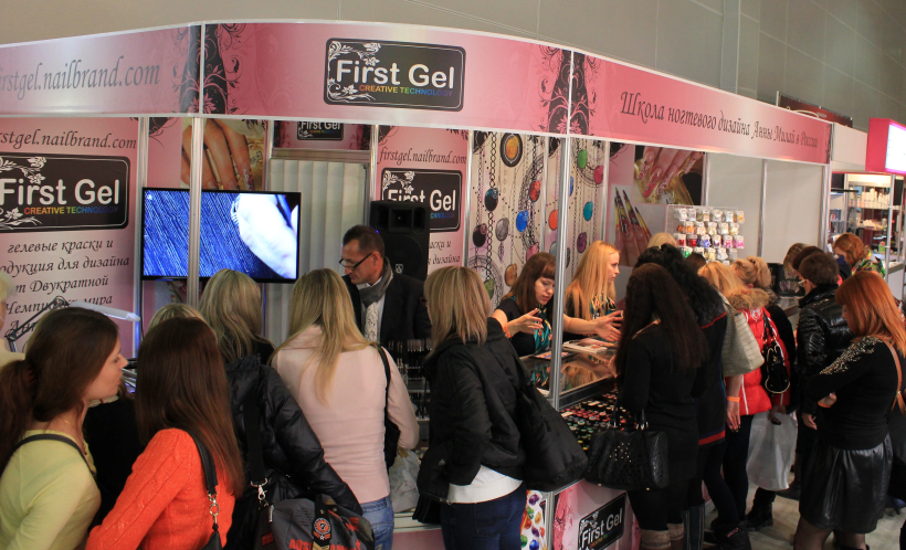 Успех First Gel на выставке InterCHARMprofessional 2013 в Москве