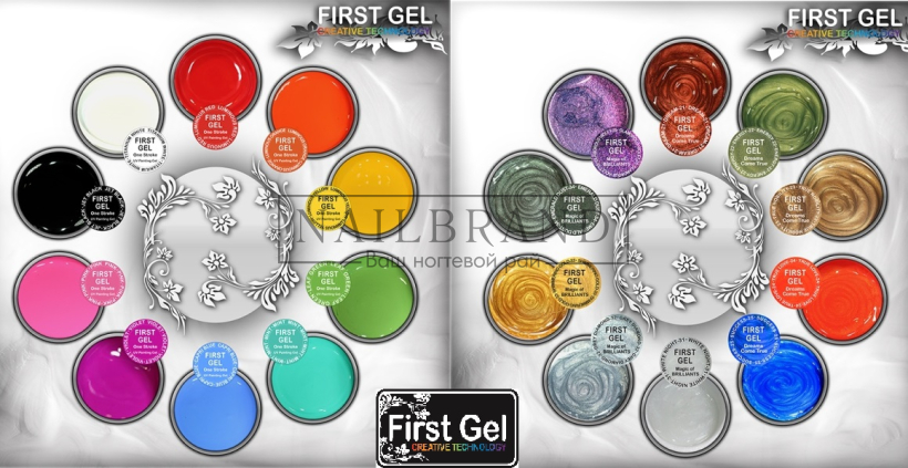 Семинар - гелевые краски First Gel - приходи и узнай о новинках в дизайне ногтей и запишись на курсы со скидкой!