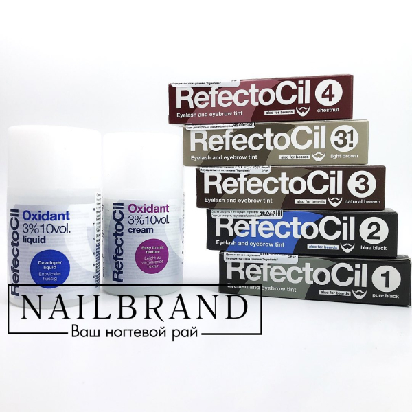 Оригинальная линия для бровей от RefectoCil во всей сети NAILBRAND