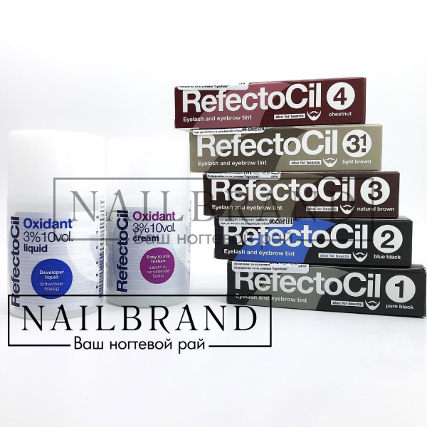 Оригинальная линия для бровей от RefectoCil во всей сети NAILBRAND